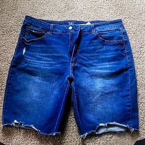 Time and Tru Jean shorts size 18